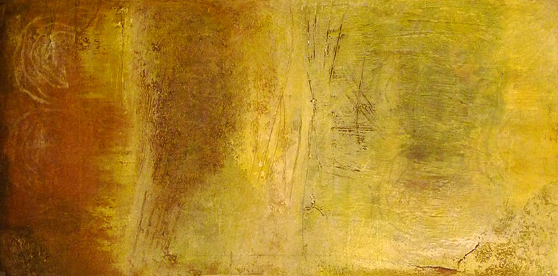 30 x 60 cm, Feinmehle, Papier Öl